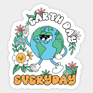 Everyday  Earth day Sticker